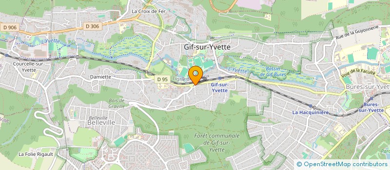 localisation de l'entreprise MADAME SOLANGE CAILLIEZ  GIF-SUR-YVETTE