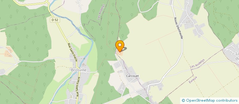 localisation de l'entreprise MADAME SOLANGE CAPEL  HONDOUVILLE