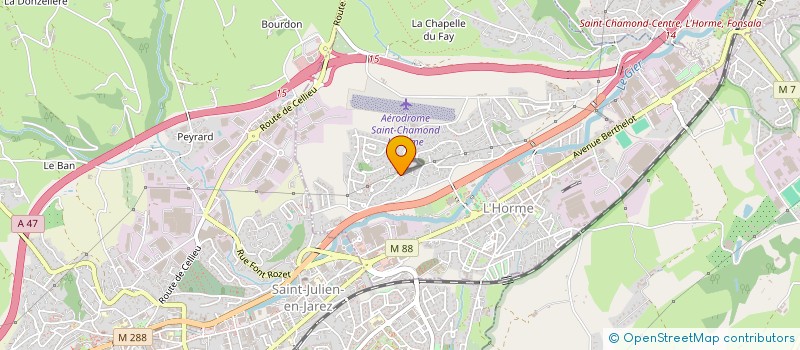localisation de l'entreprise MADAME SOLANGE CARDOT à L'HORME