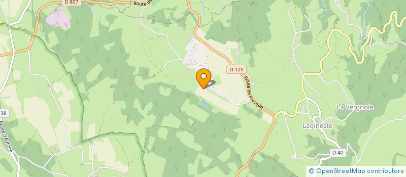 localisation de l'entreprise MADAME SOLANGE CAYZAC  AUTOIRE