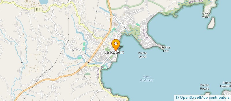 localisation de l'entreprise MADAME SOLANGE CHRISTEN à LE ROBERT