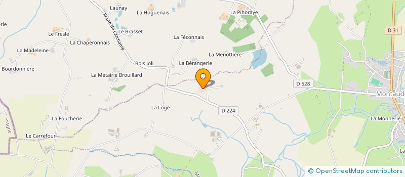 localisation de l'entreprise MADAME SOLANGE COUPE  MONTAUDIN