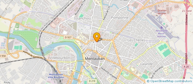 localisation de l'entreprise MADAME SOLANGE COURTIEL  MONTAUBAN