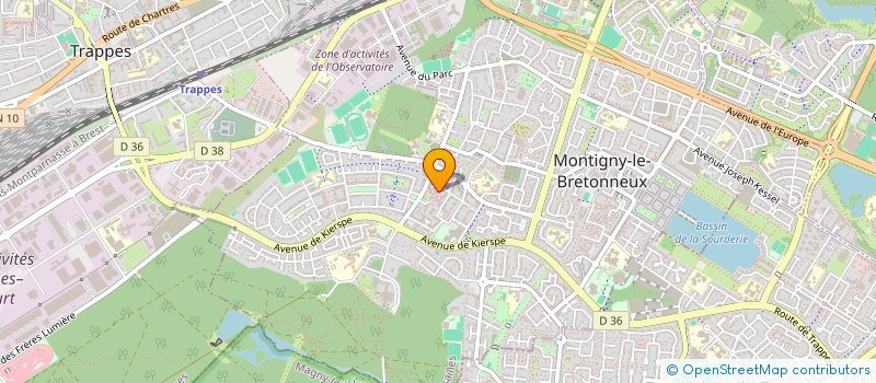 localisation de l'entreprise MADAME SOLANGE DE FREITAS MOTTA à MONTIGNY-LE-BRETONNEUX