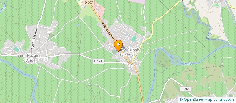 localisation de l'entreprise MADAME SOLANGE DE REMOND DU CHELAS  POUZOLS-MINERVOIS