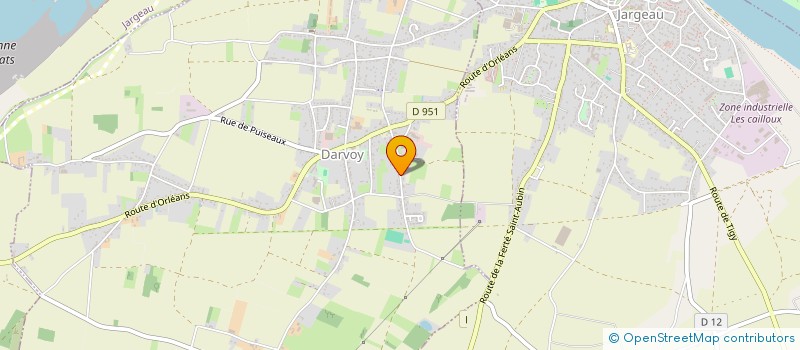 localisation de l'entreprise MADAME SOLANGE DEROUIN à OUVROUER-LES-CHAMPS