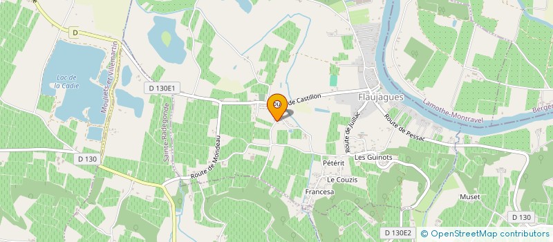 localisation de l'entreprise MADAME SOLANGE DESCAT  RUCH