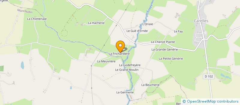 localisation de l'entreprise MADAME SOLANGE DESLANDES à LARCHAMP