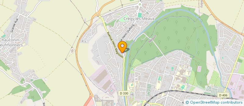 localisation de l'entreprise MADAME SOLANGE DIAS MONTEIRO  CREGY-LES-MEAUX