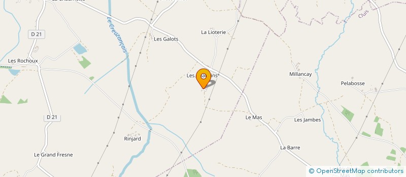 localisation de l'entreprise MADAME SOLANGE DOUARD à MAILLET
