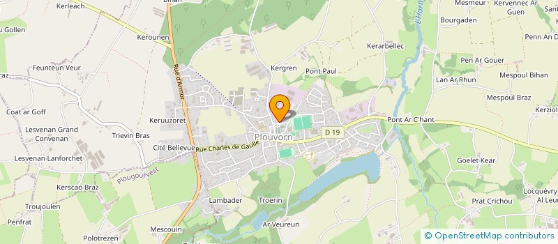 localisation de l'entreprise MADAME SOLANGE DUPARC  PLOUVORN