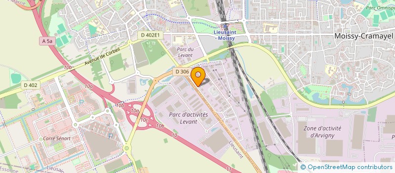 localisation de l'entreprise MADAME SOLANGE EBY à MOISSY-CRAMAYEL