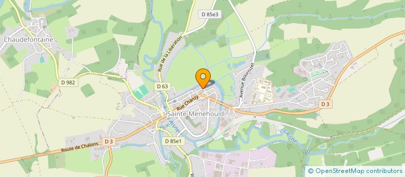 localisation de l'entreprise MADAME SOLANGE ESPOCK  SAINTE-MENEHOULD