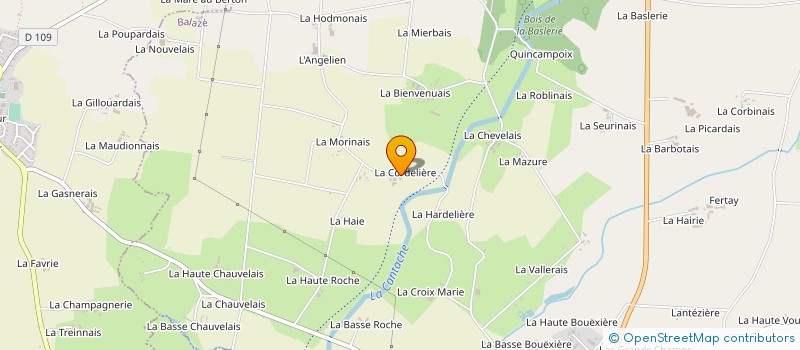 localisation de l'entreprise MADAME SOLANGE ETIENNE  BALAZE