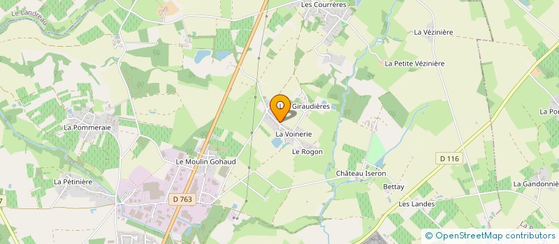 localisation de l'entreprise MADAME SOLANGE FAVREAU à VALLET