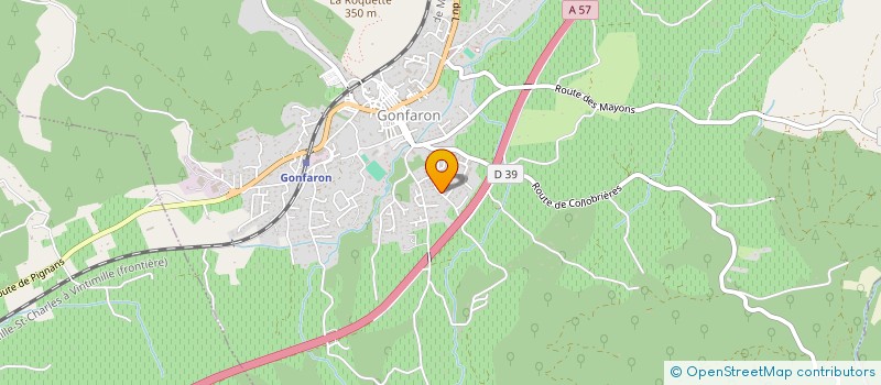 localisation de l'entreprise MADAME SOLANGE FERRERO à GONFARON