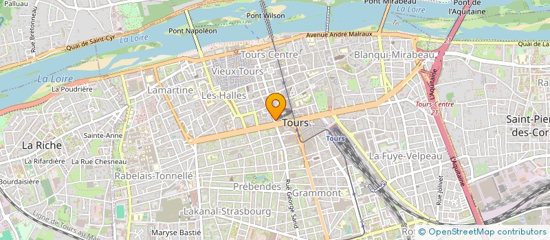 localisation de l'entreprise MADAME SOLANGE FILIPA ANDRADE BASILIO  JOUE-LES-TOURS