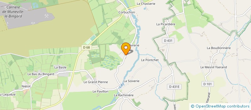 localisation de l'entreprise MADAME SOLANGE FRANCOISE à SAINT-SAUVEUR-VILLAGES