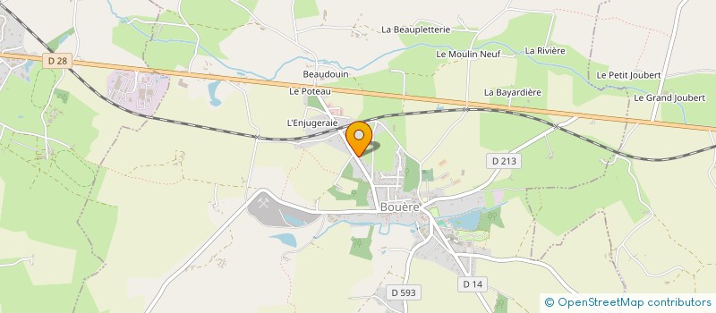 localisation de l'entreprise MADAME SOLANGE FROISSARD  BOUERE