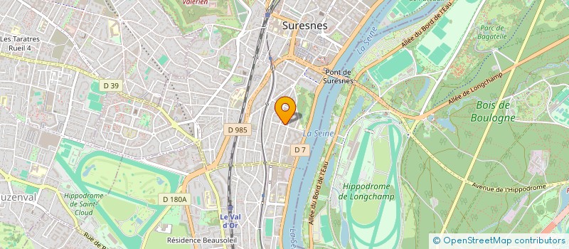 localisation de l'entreprise MADAME SOLANGE GALAZZO à SURESNES