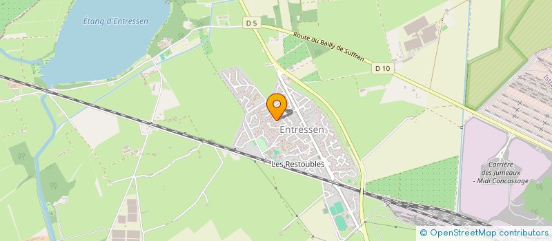 localisation de l'entreprise MADAME SOLANGE GALPIN  ISTRES