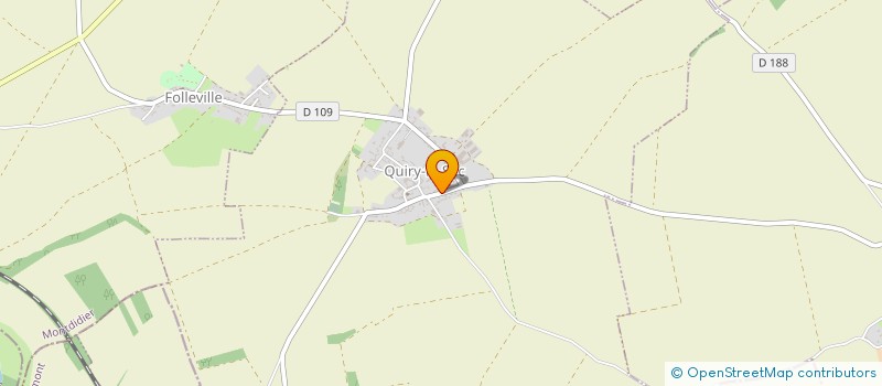 localisation de l'entreprise MADAME SOLANGE GARET à QUIRY-LE-SEC