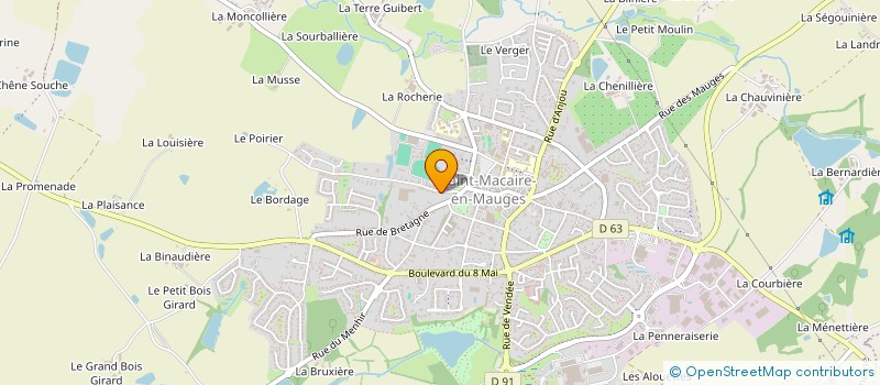 localisation de l'entreprise MADAME SOLANGE GAUMERD  SEVREMOINE