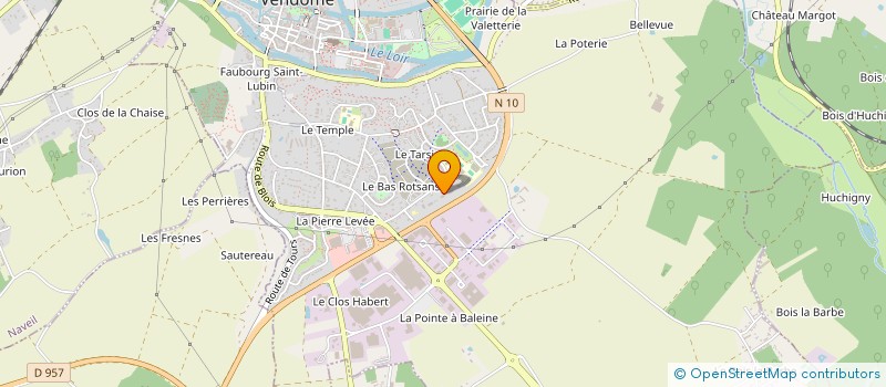 localisation de l'entreprise MADAME SOLANGE GEISSLER  VENDOME