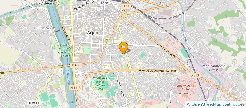 localisation de l'entreprise MADAME SOLANGE GERLERO  AGEN