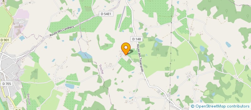 localisation de l'entreprise MADAME SOLANGE GOLFIER  TROCHE