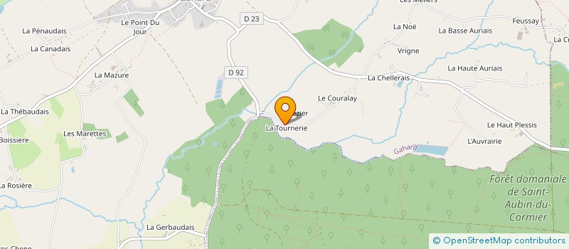 localisation de l'entreprise MADAME SOLANGE GOUSSE  GAHARD