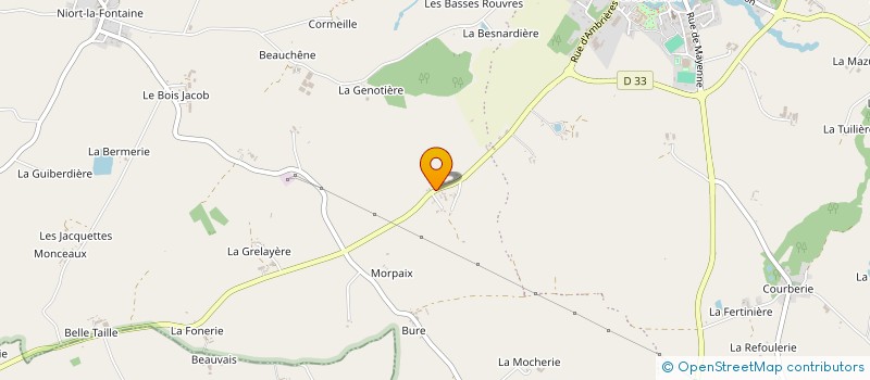 localisation de l'entreprise MADAME SOLANGE GRANDIN à LASSAY-LES-CHATEAUX