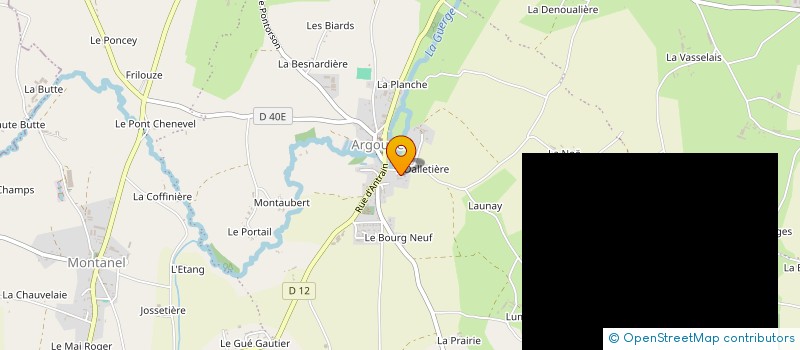 localisation de l'entreprise MADAME SOLANGE GUERIN  SAINT-JAMES