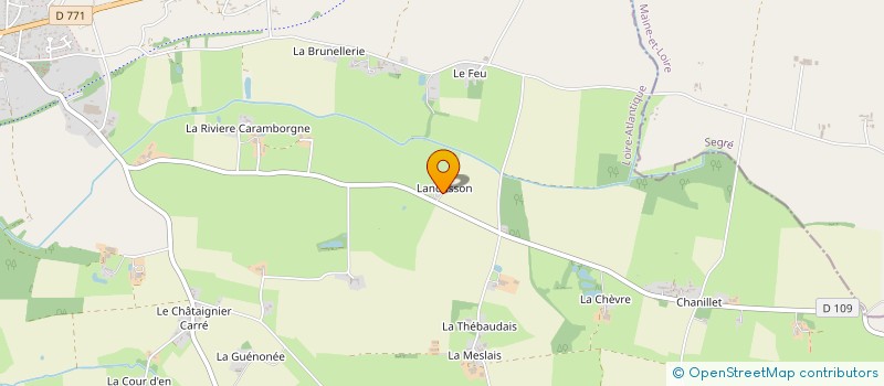 localisation de l'entreprise MADAME SOLANGE HAMON  VILLEPOT