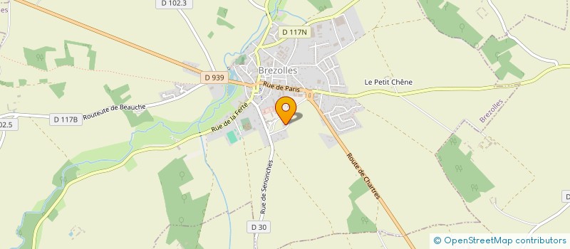 localisation de l'entreprise MADAME SOLANGE HARINIA à BREZOLLES