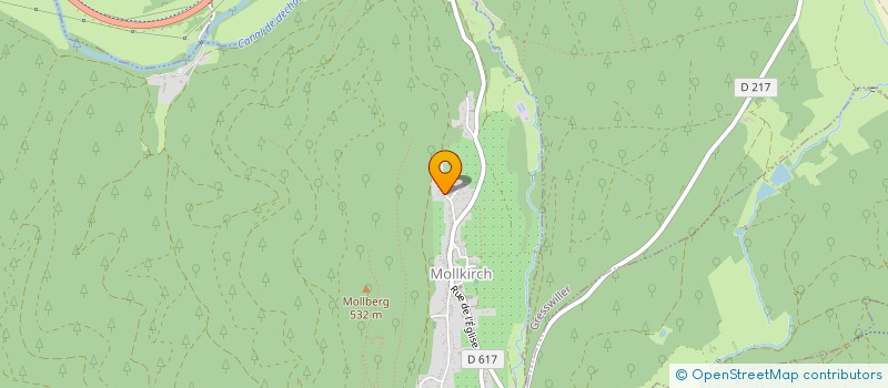 localisation de l'entreprise MADAME SOLANGE HEIDELBERGER  MOLLKIRCH