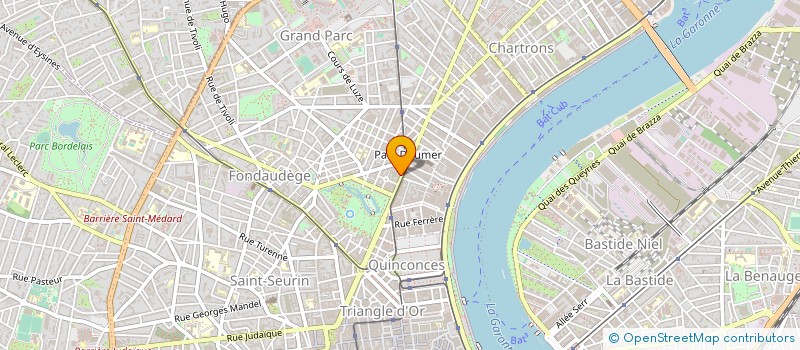 localisation de l'entreprise MADAME SOLANGE IGNACE à BORDEAUX