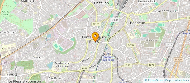 localisation de l'entreprise MADAME SOLANGE ISSAKHANY à FONTENAY-AUX-ROSES