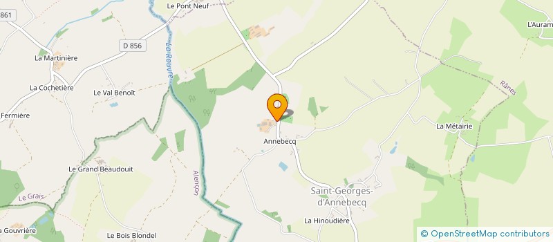 localisation de l'entreprise MADAME SOLANGE JACQUES à SAINT GEORGES D ANNEBECQ