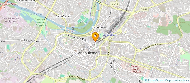 localisation de l'entreprise MADAME SOLANGE LANGLOIS à ANGOULEME