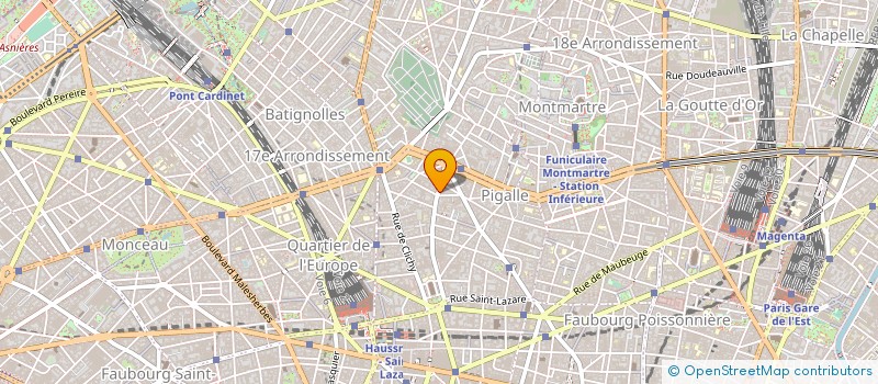 localisation de l'entreprise MADAME SOLANGE LEBRUN à PARIS