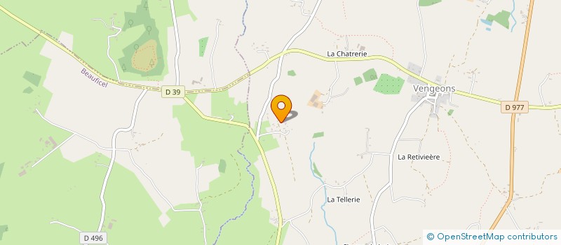 localisation de l'entreprise MADAME SOLANGE LECORDIER à SOURDEVAL