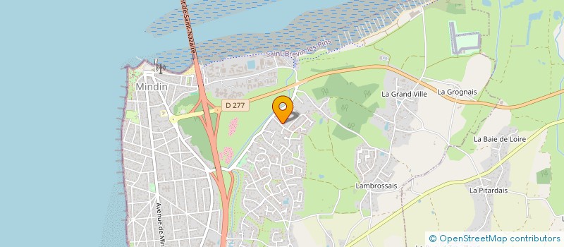 localisation de l'entreprise MADAME SOLANGE LEGRAND à SAINT-BREVIN-LES-PINS
