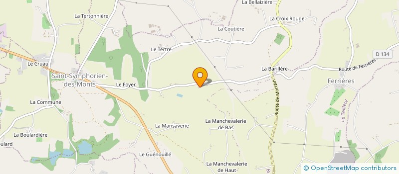 localisation de l'entreprise MADAME SOLANGE LEMARCHANDEL à LE TEILLEUL