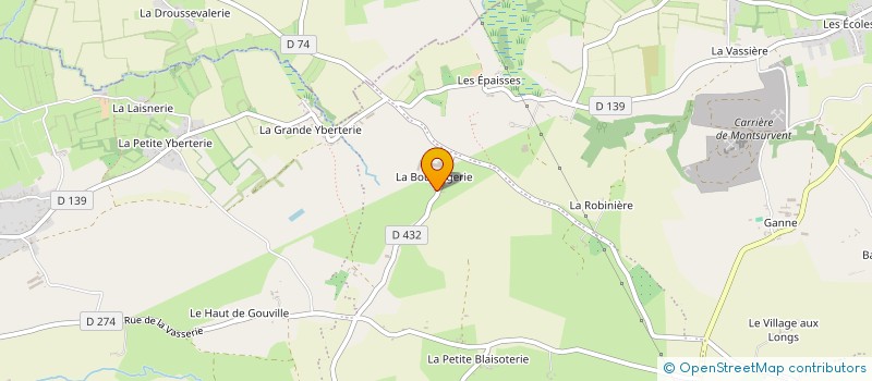 localisation de l'entreprise MADAME SOLANGE LEROUGE à CAMBERNON