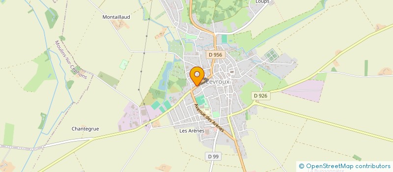 localisation de l'entreprise MADAME SOLANGE MAQUIN à LEVROUX