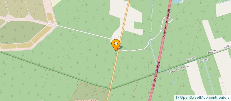 localisation de l'entreprise MADAME SOLANGE MARTIN  CAPTIEUX