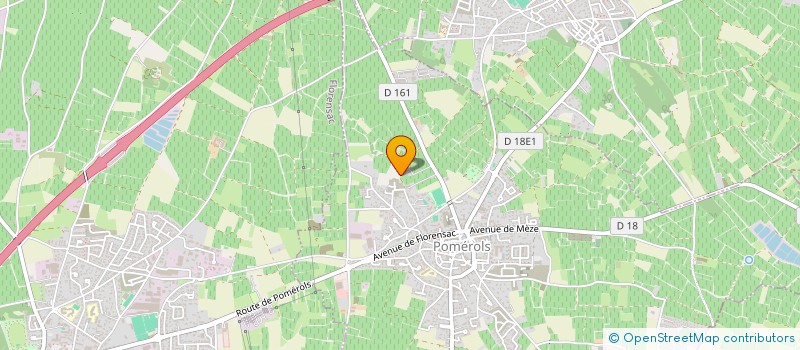 localisation de l'entreprise MADAME SOLANGE MARTINEZ  POMEROLS