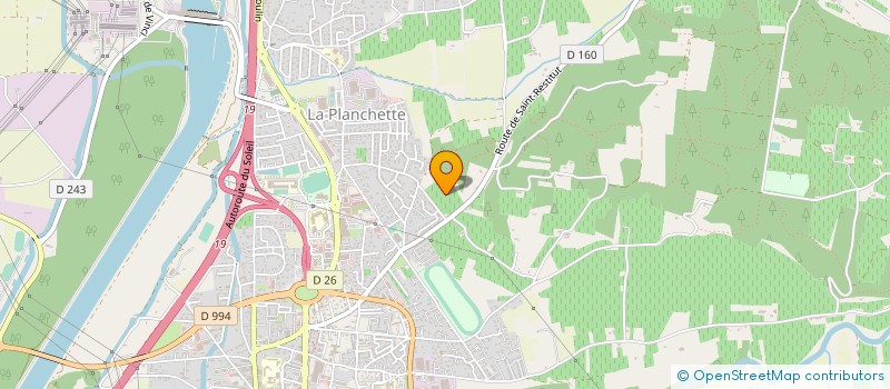 localisation de l'entreprise MADAME SOLANGE MINO  BOLLENE