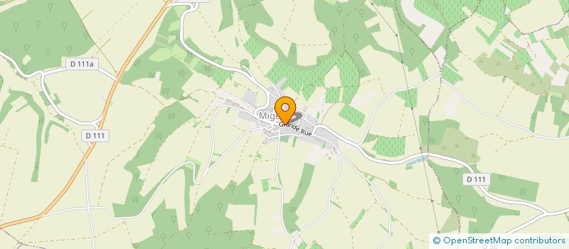 localisation de l'entreprise MADAME SOLANGE MIRABEL  MIGE